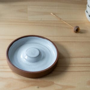 Cocktail Salt Dish, gloss white